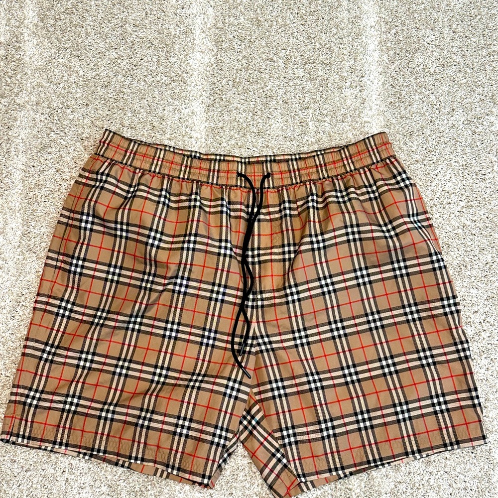 Men Burberry swimming trunks